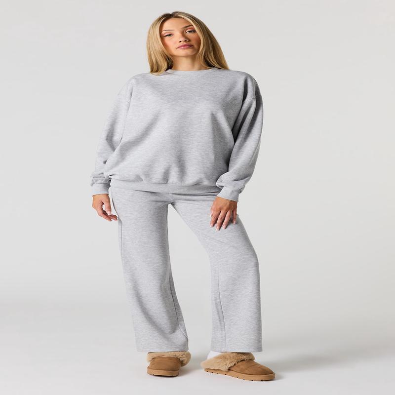 Fleece Straight Leg Jogger