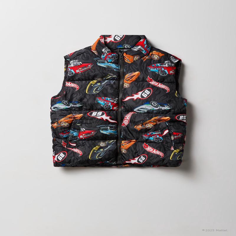 Hot Wheels Kids Puffer Vest