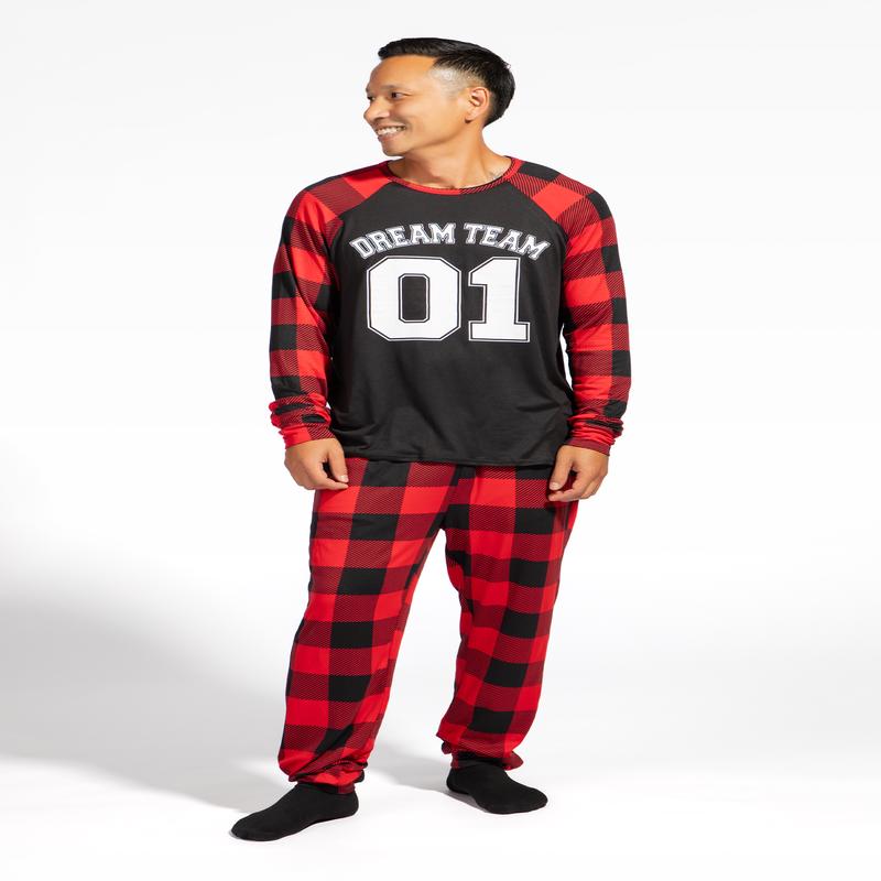 Mens Fammy Jammies Dream Team Pajama Set