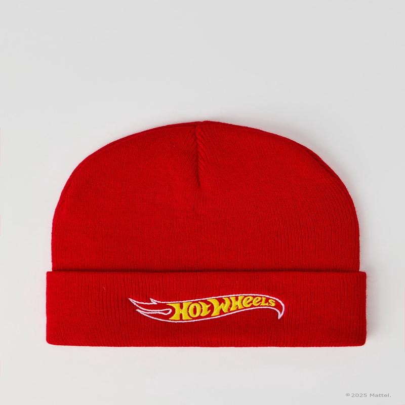 Tuque avec motif brod Hot Wheels