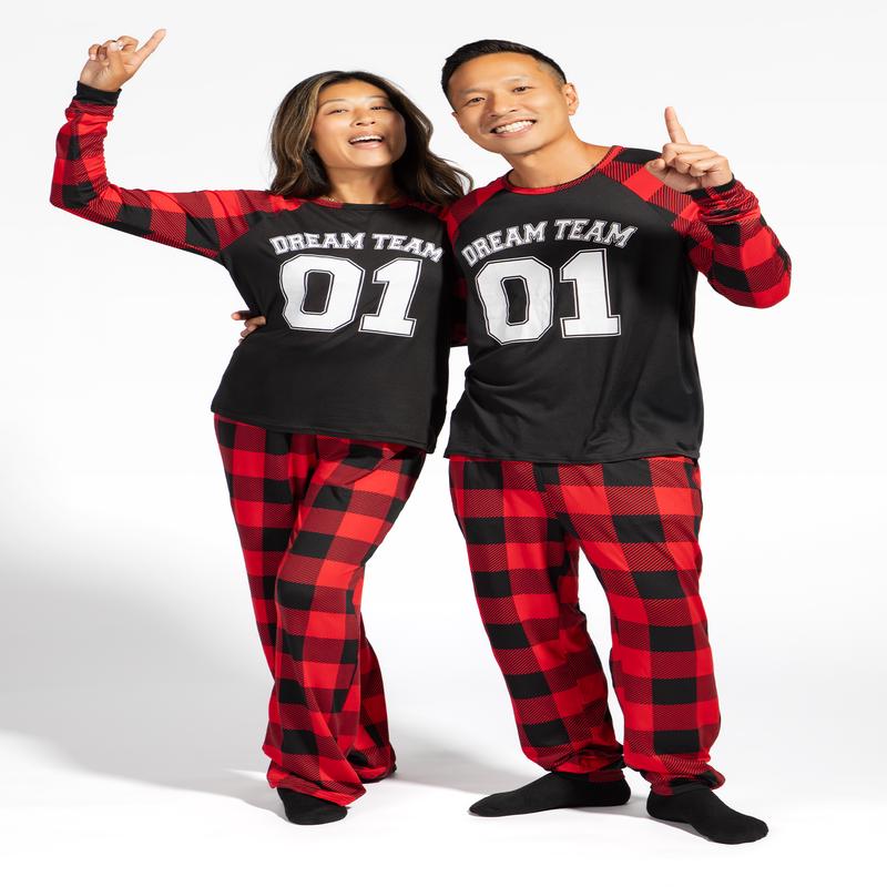 Womens Fammy Jammies Dream Team Pajama Set
