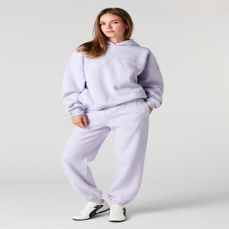 Health & Wellness Embroidered Fleece Jogger