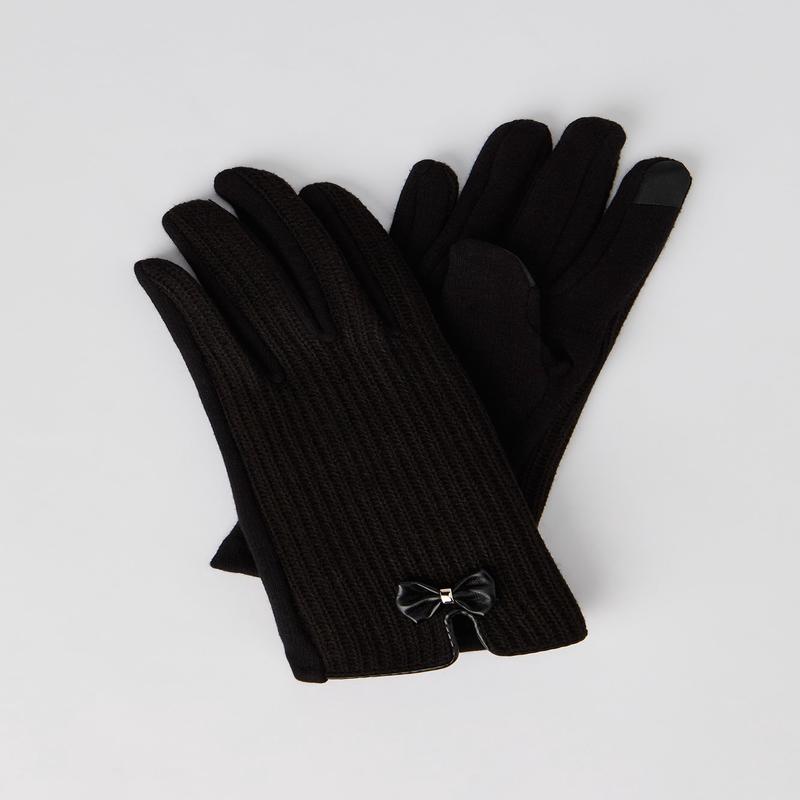 Mini Bow Touch Screen Gloves