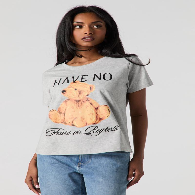 T-shirt avec motif brod