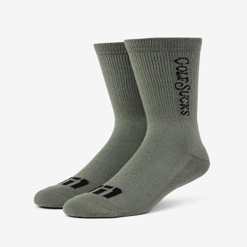 Golf Sucks Crew Sock