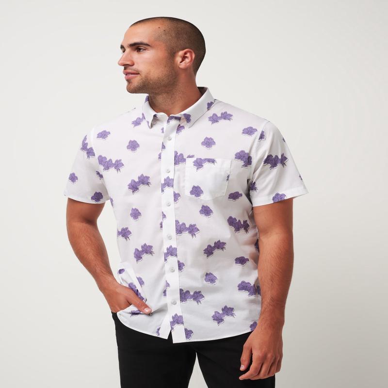 Hit The Books Button-Up