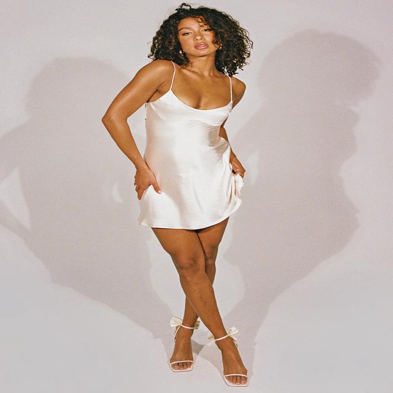 Jazelle Mini Dress Champagne