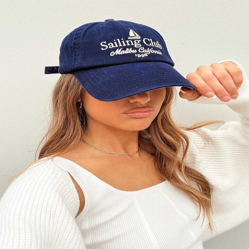 Sailing Club Dad Cap Navy