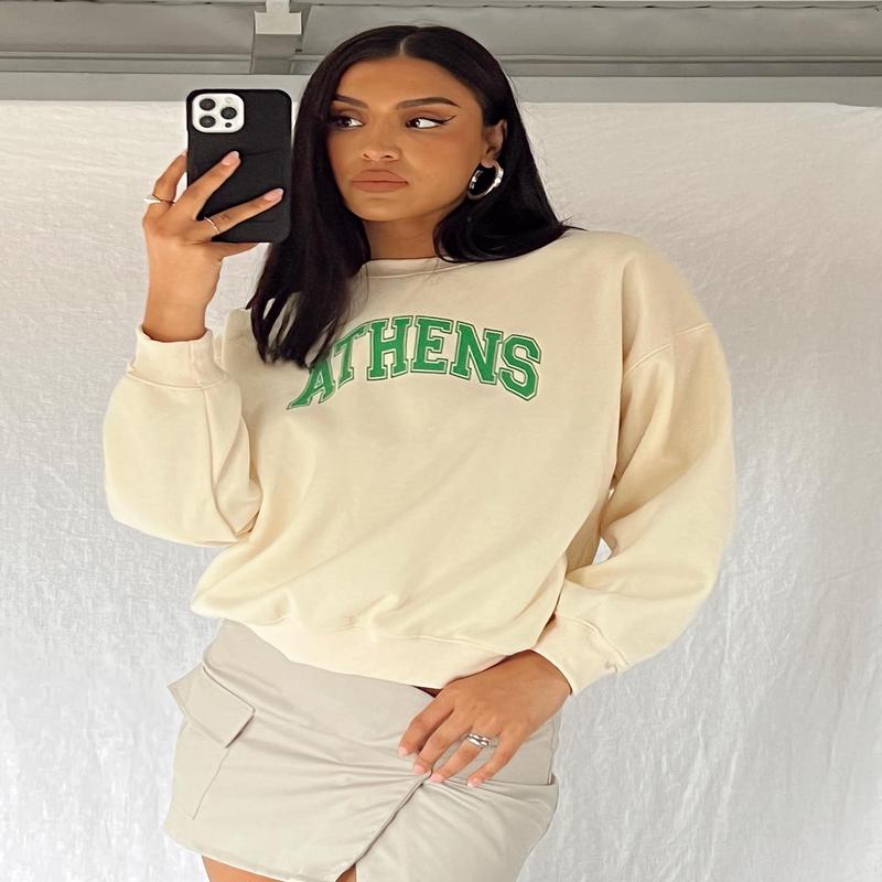 Athens Sweatshirt Cream