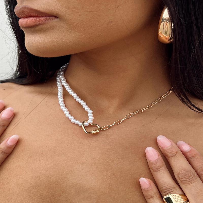 Centennial Heart Necklace Gold