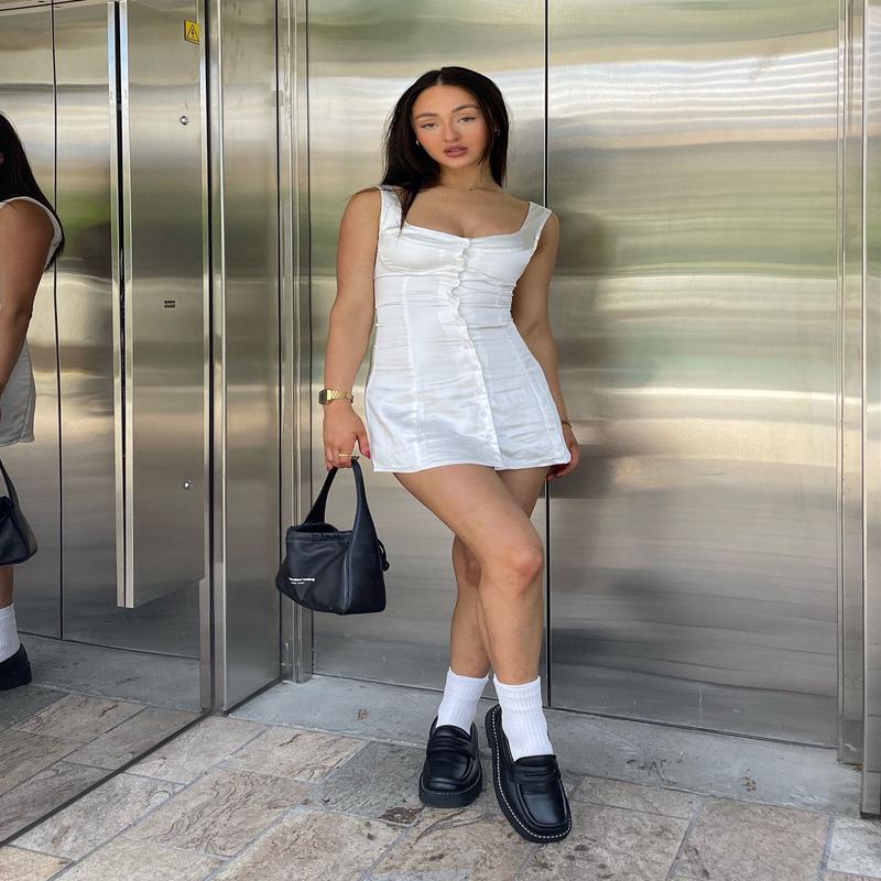 Marcel Mini Dress White