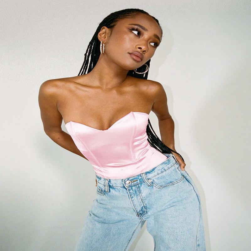 Huttley Bodysuit Pink