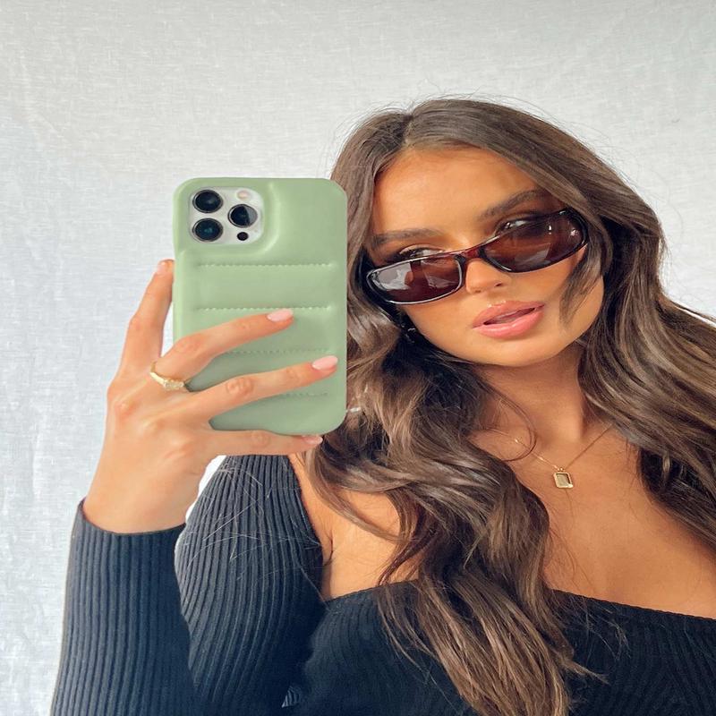 Belk Padded iPhone Case Sage