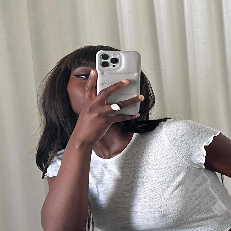 Belk Padded iPhone Case Slate