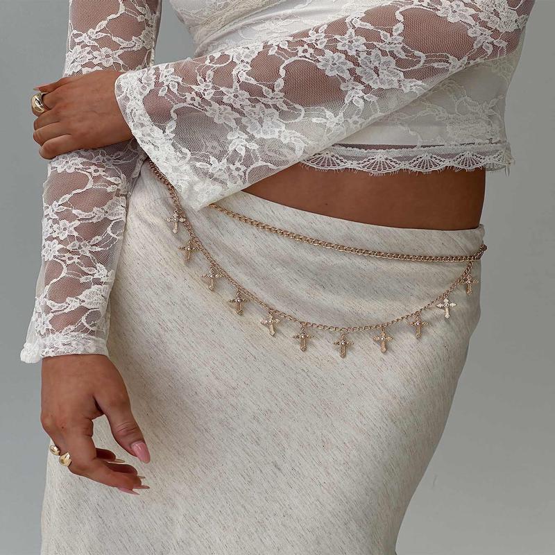 Tahlea Layered Belt Gold