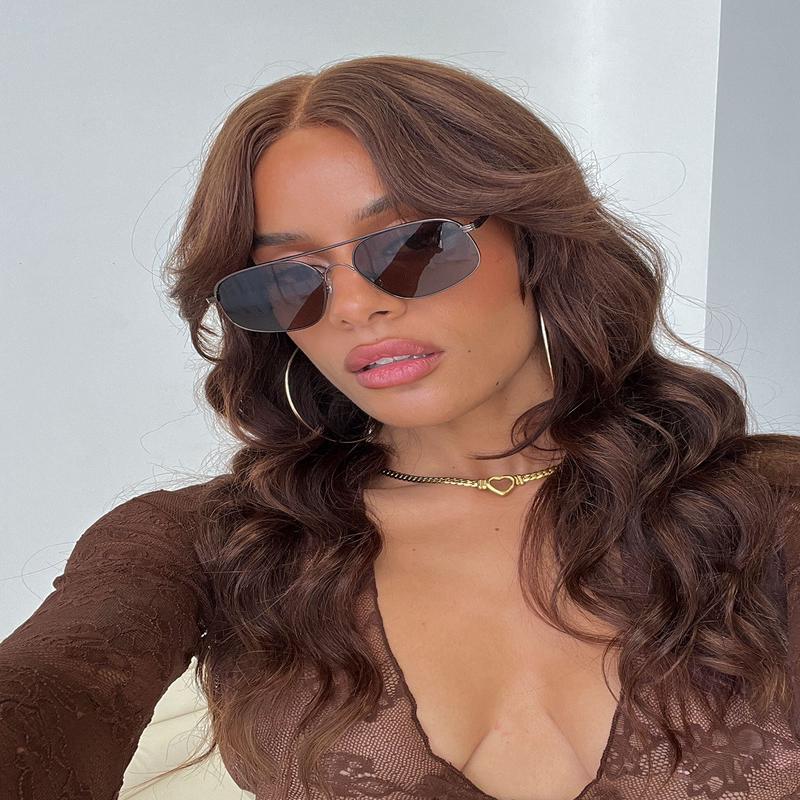 Elevation Aviator Sunglasses Bronze / Brown