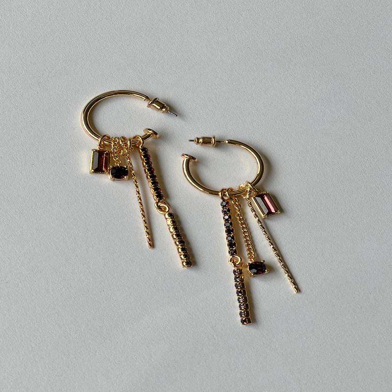 De Luca Earrings Gold