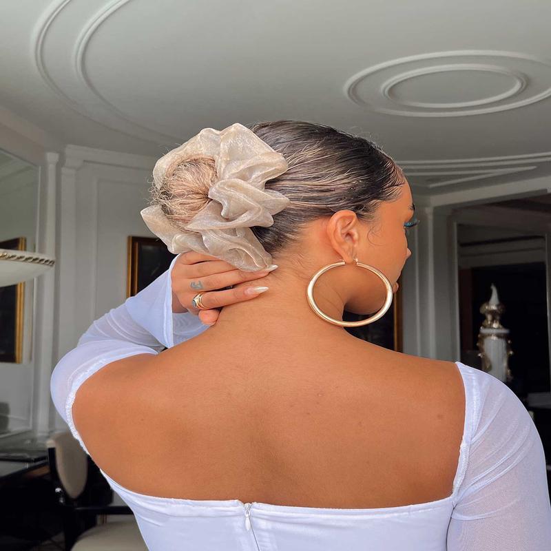 Margot Scrunchie Beige