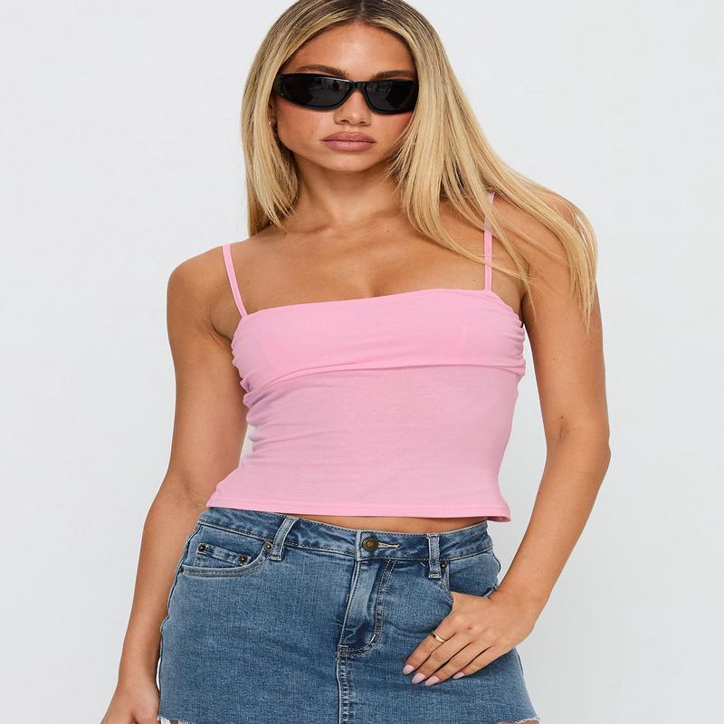 Race My Mind Top Pink