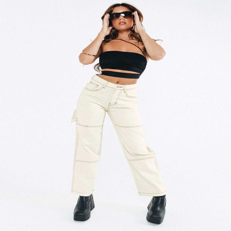 Copeland Jeans White Petite