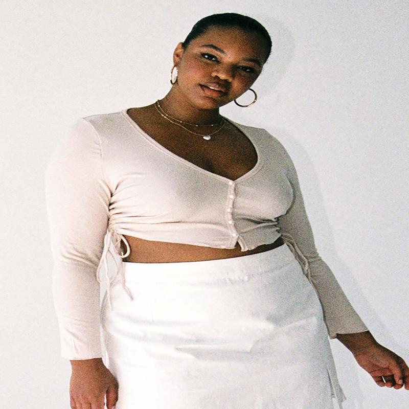 Bridgeton Top Beige Curve