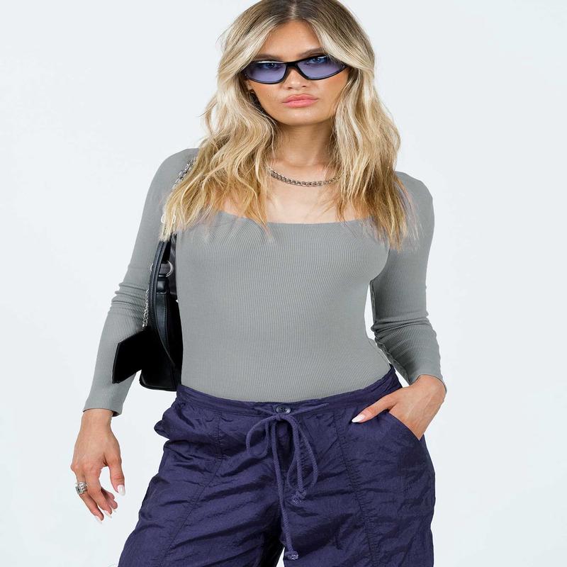 Charlotte Bodysuit Grey