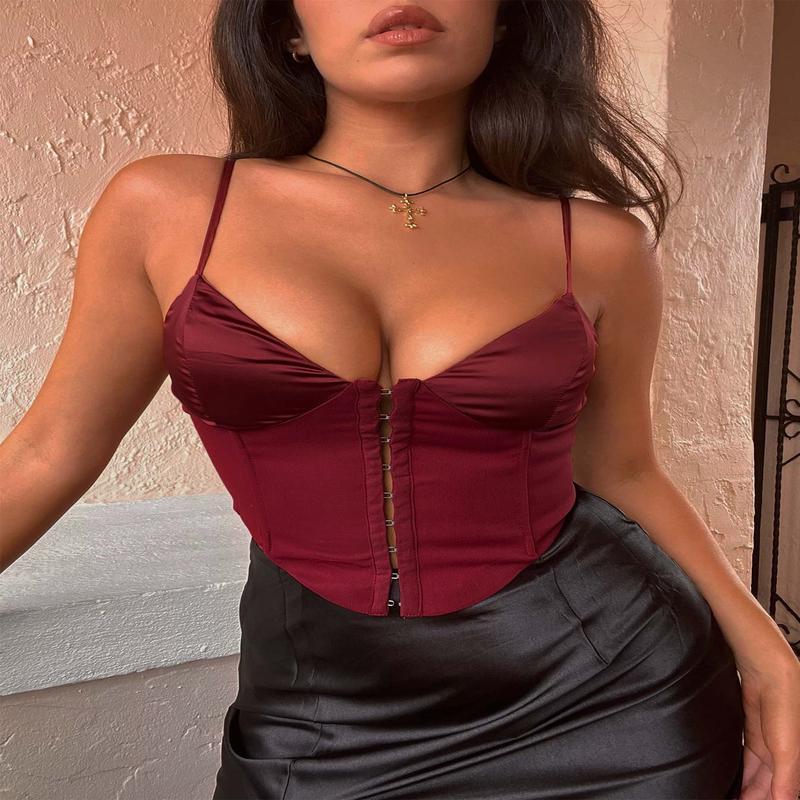 Palisade Corset Top Red