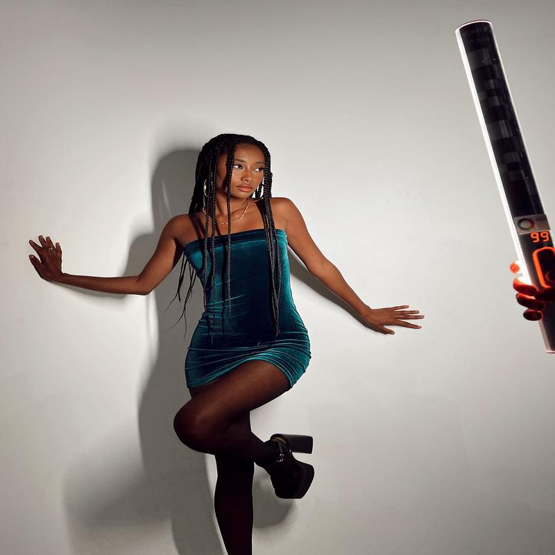 Lyzie Strapless Mini Dress Navy