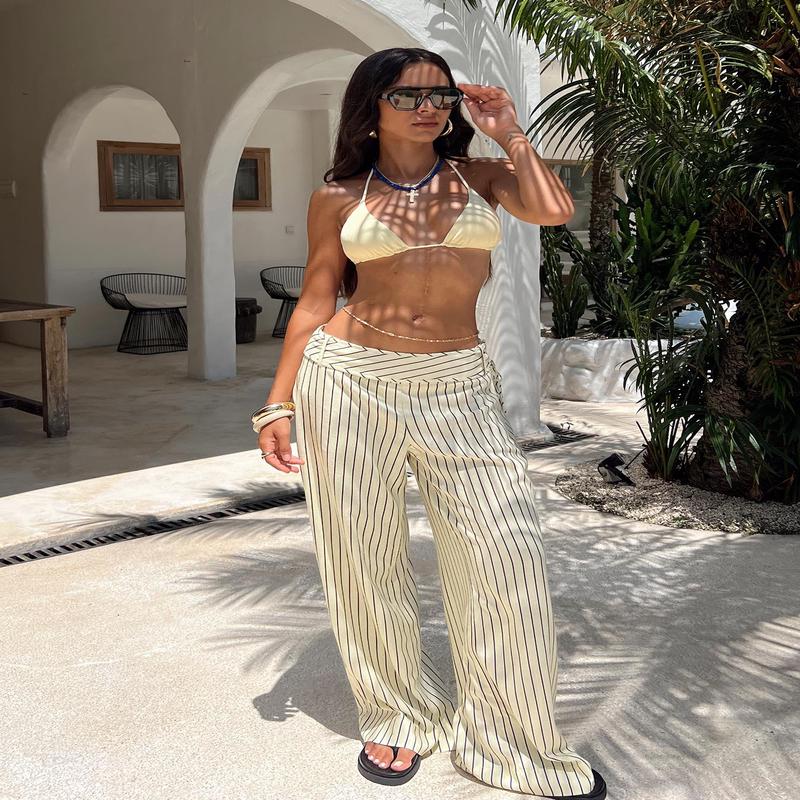 Raymonde Pants Stripe Petite