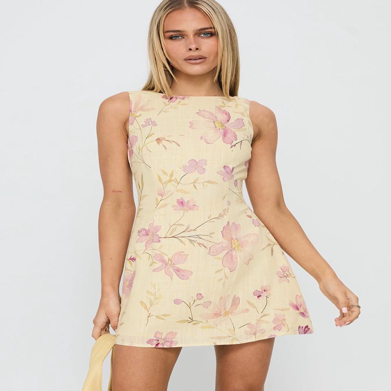 Alfalfa Mini Dress Floral Multi