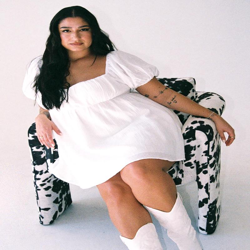 Let's Dance Mini Dress White Curve