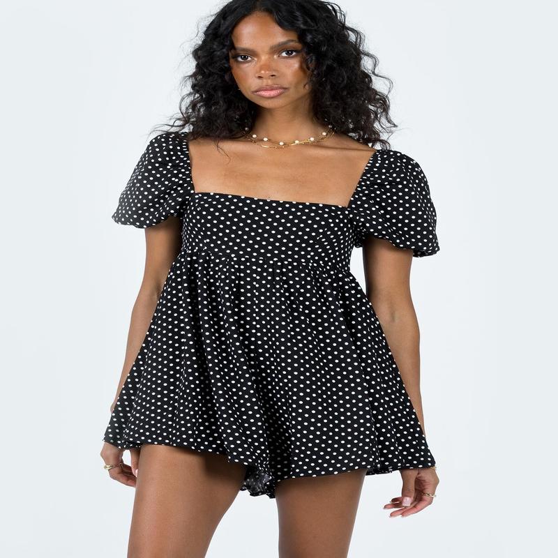 Lorna Romper Polka Dot