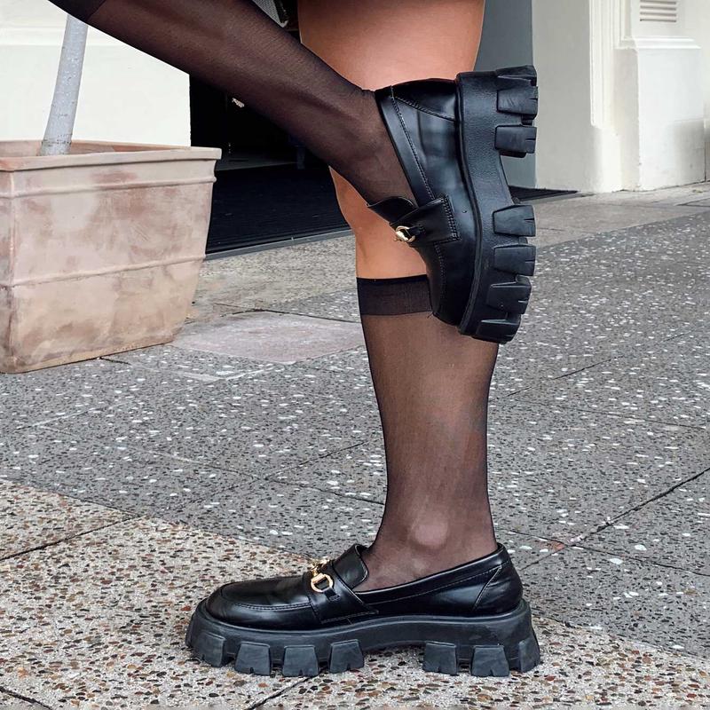 Penny Lane Loafer Black