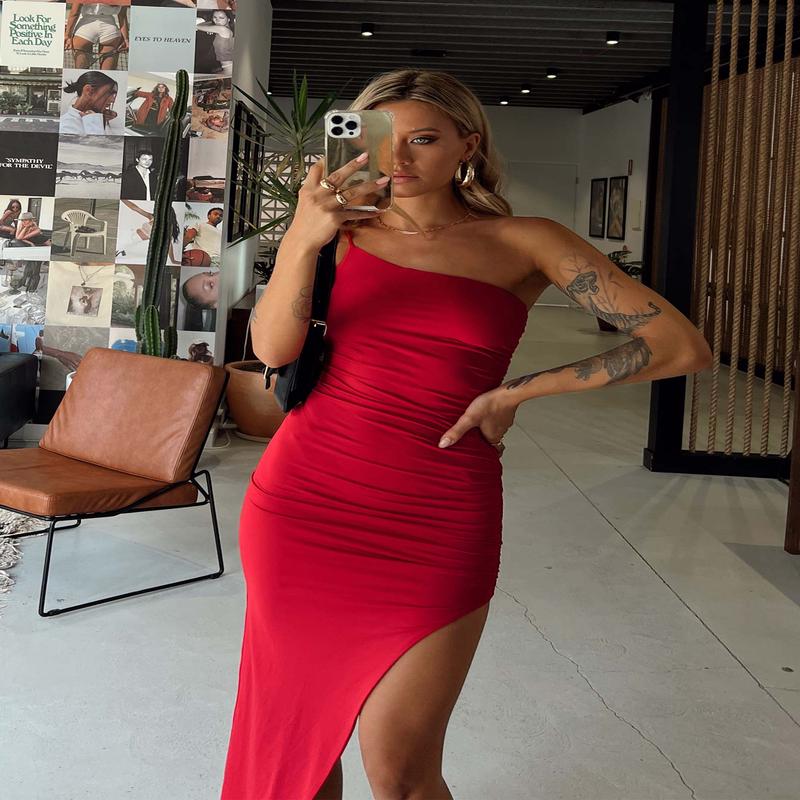 Blane Maxi Dress Red