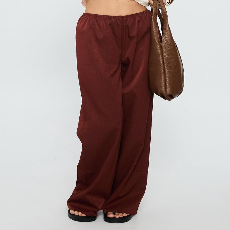 Dorie Straight Leg Pants Chocolate