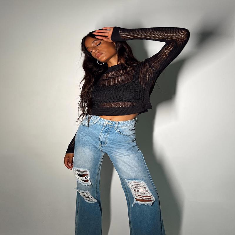 Sintra Oversized Denim Jeans