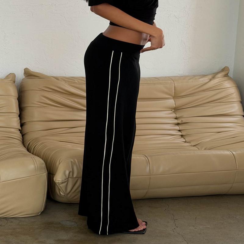 Ascenda Straight Leg Track Pant Black