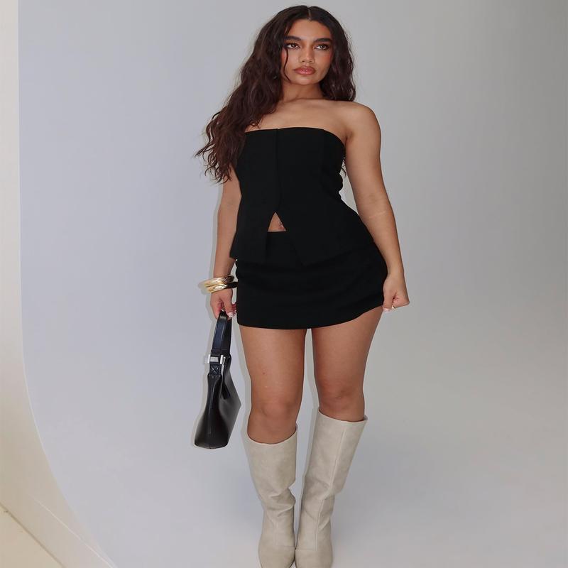 Full Disclosure Skort Black