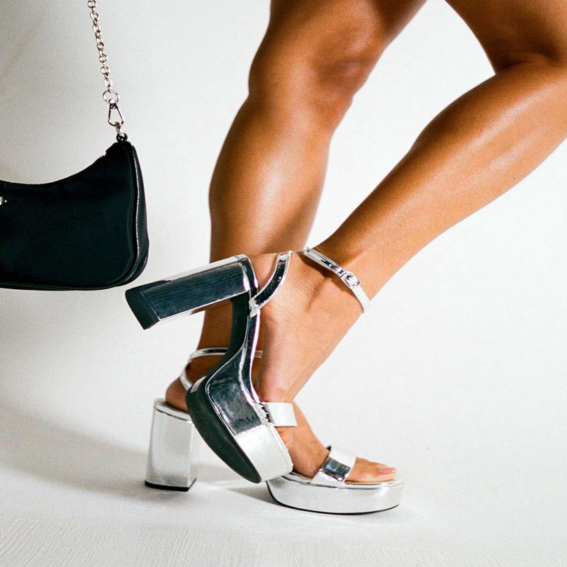 Mallari Heels Chrome