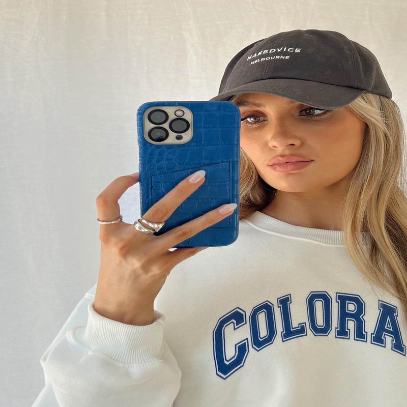 Emilio iPhone Case Cobalt Blue