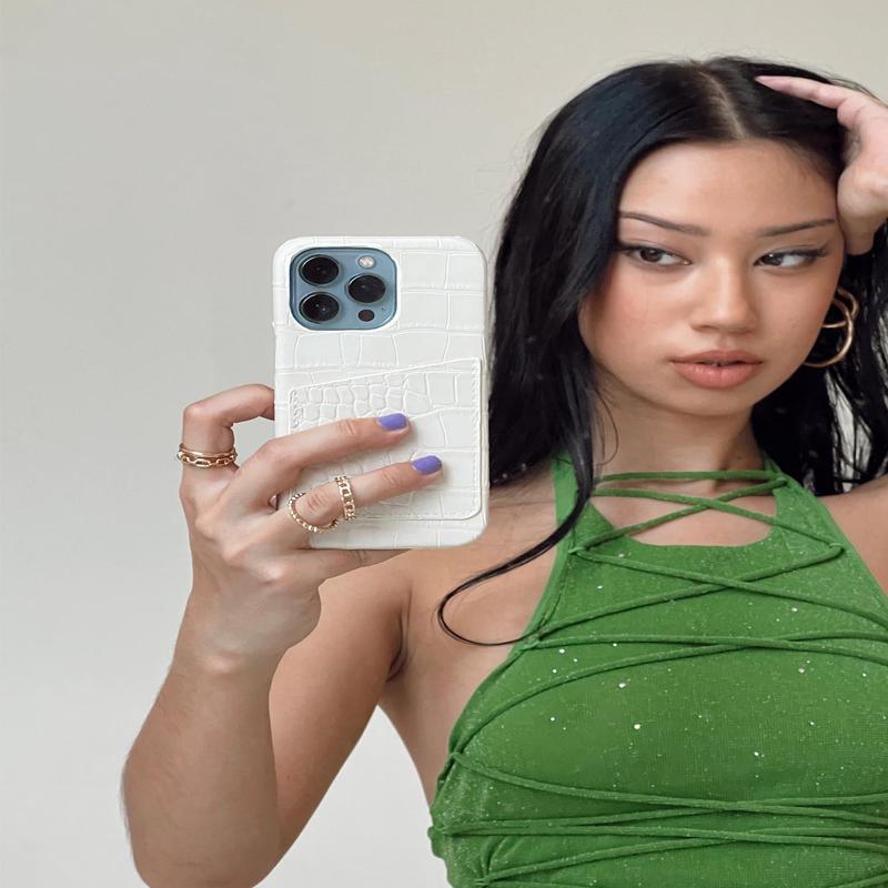 Emilio iPhone Case Cream