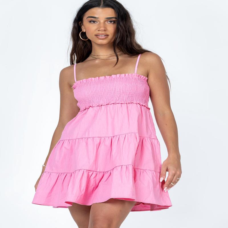 Graciela Mini Dress Pink