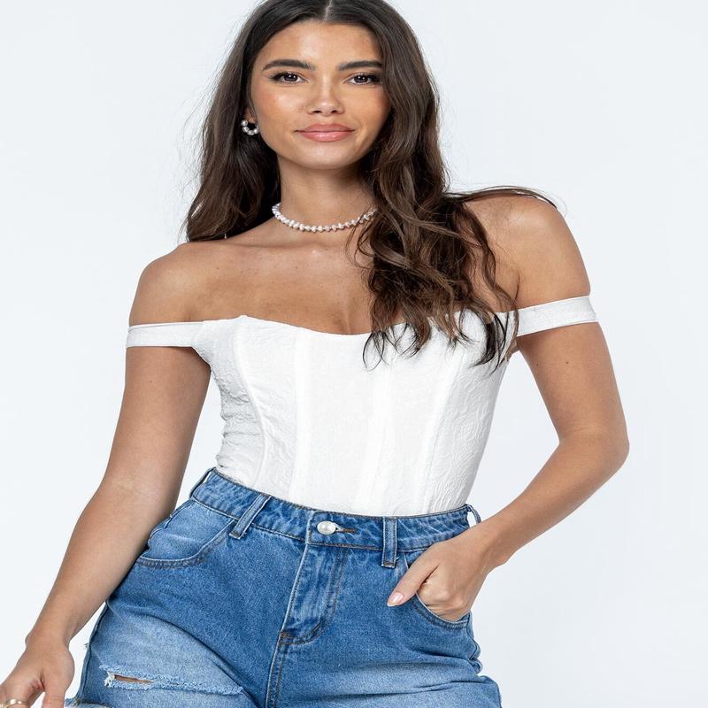 Kiandra Bodysuit White