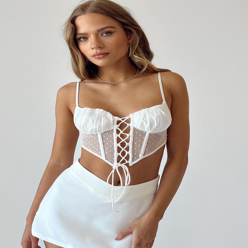 Tullulah Top White