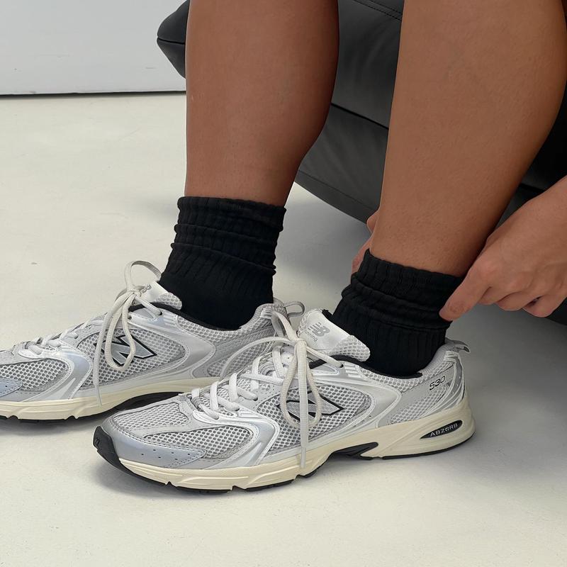 Sama Slouch Sock Black