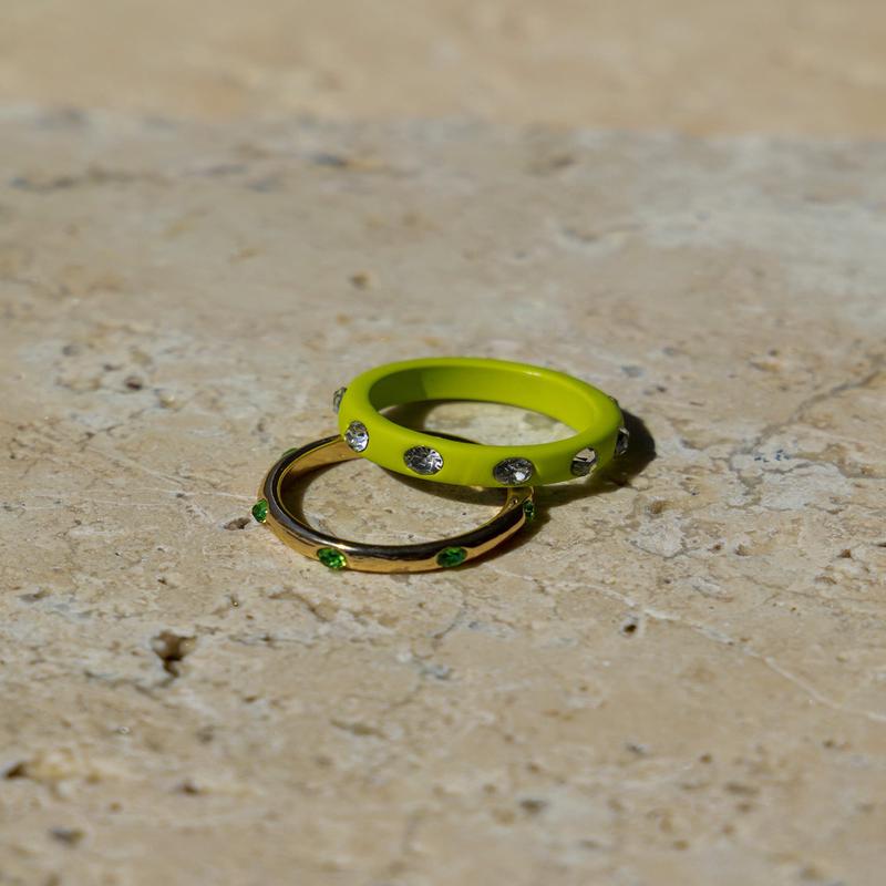 Barbaro Ring Pack Gold / Green