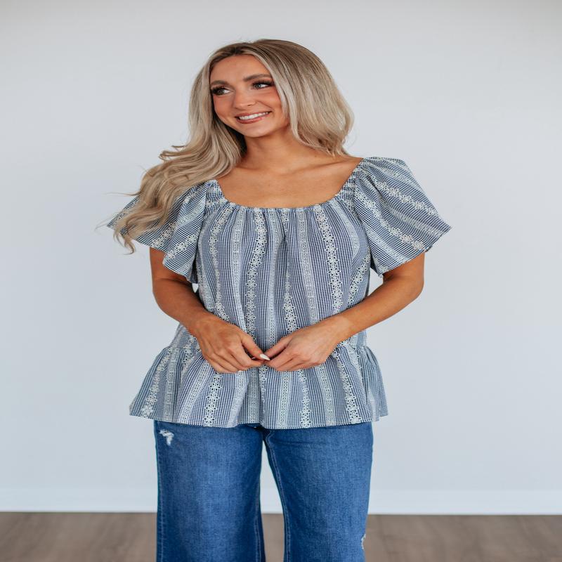 Alondra Top - Black Mix