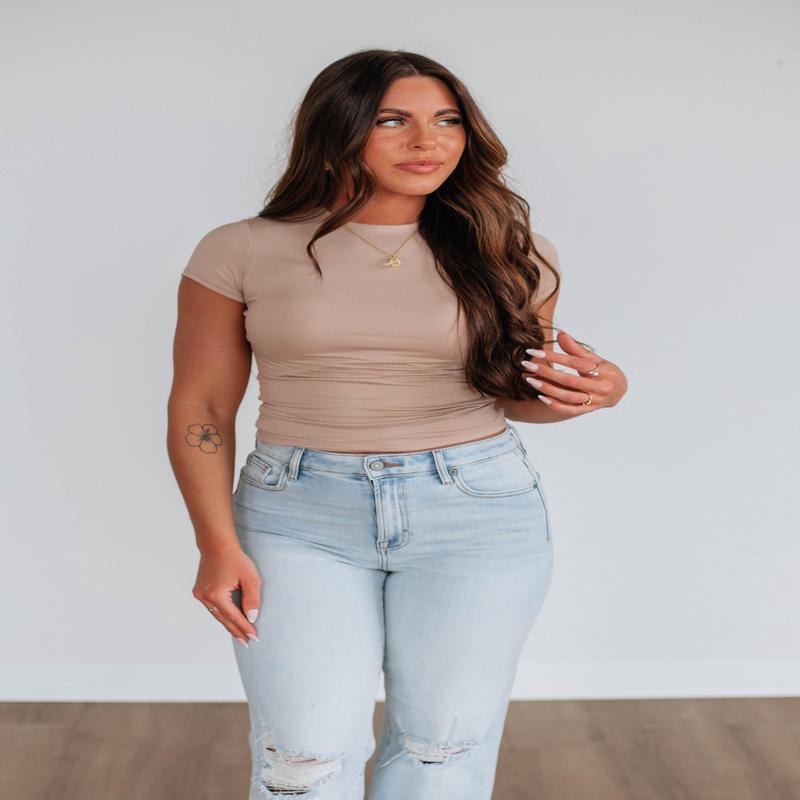 Marlei Basic Top - Nude