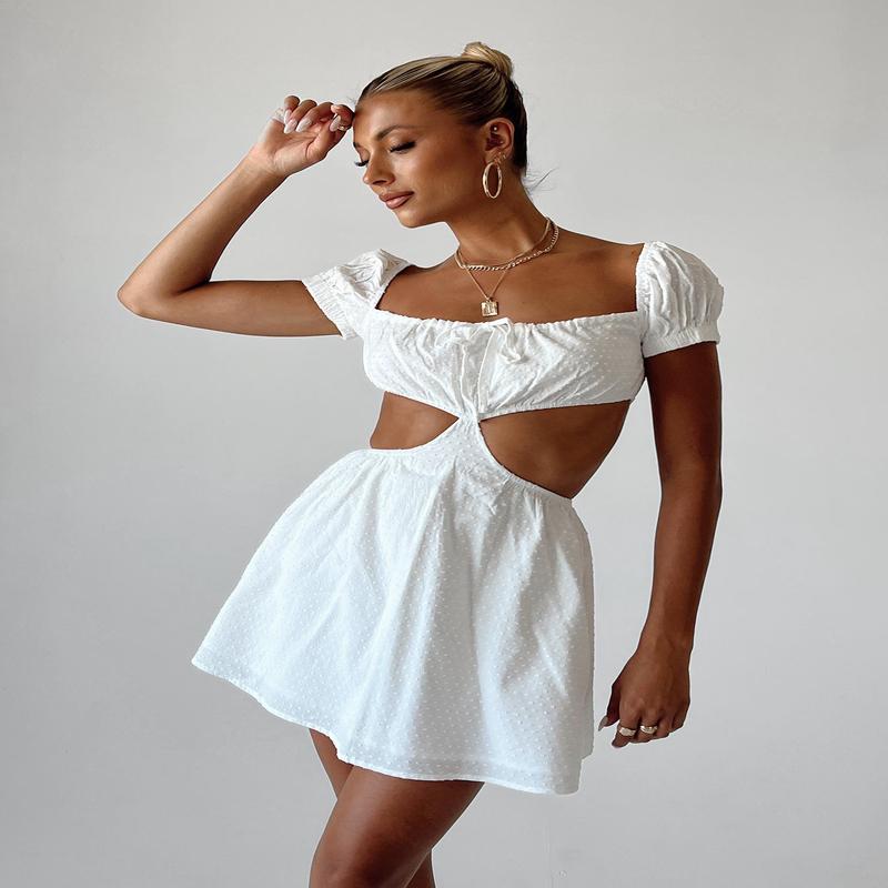 Solice Mini Dress White