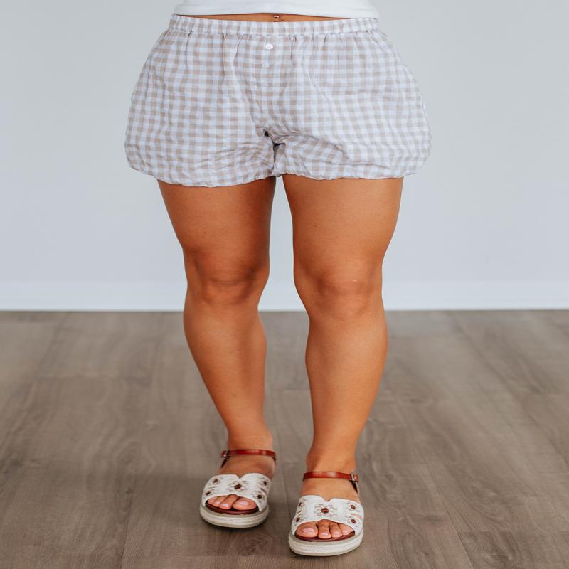 Idra Gingham Shorts